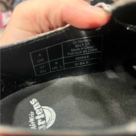 Doc Martens Floral Print Shoes - Picture 4 of 4